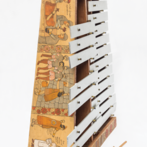 Metalófono contralto c/pintura de la cultura Sarhua